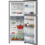 Hitachi Top Mount Refrigerator 374L Elegant Inox - HRTN6408SXGF