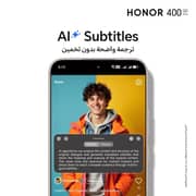 Honor 400 5G 256GB 12GB RAM Meteor Silver Dual Sim Smartphone - DNY-NX9