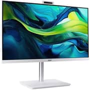 Acer Aspire C27 All-in-One (2025) Desktop - 13th Gen / Intel Core i7-1355U / 27inch FHD / 1TB SSD / 16GB RAM / Windows 11 Home / English & Arabic Keyboard / White / Middle East Version - [C27-1E13U7UNH]