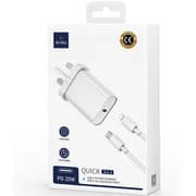 Wiwu Quick PD UK Fast Charger White - WI-U001UKCCW