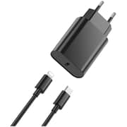 Wiwu Quick PD UK Fast Charger Black - WI-U001UKCLBLK