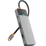 Wiwu 9-in-1 USB-C Hub Space Grey - Linker A921HV