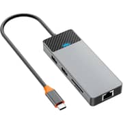 Wiwu 9-in-1 USB-C Hub Spcae Grey - Linker A923RPT