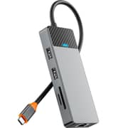 Wiwu 9-in-1 USB-C Hub Spcae Grey - Linker A923RPT