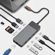 Wiwu 9-in-1 USB-C Hub Spcae Grey - Linker A923RPT