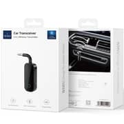 Wiwu 2-in-1 Wireless Car Transmitter Black - WI-AD001BLK