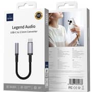 Wiwu Legend Series Audio Convertor Black - WI-C047T