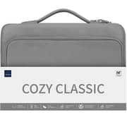 Wiwu Cozy Classic Laptop Sleeve Case Grey 14Inch - CCC14GRY