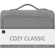 Wiwu Cozy Classic Laptop Sleeve Case Grey 16Inch - CCC16GRY