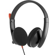Meetion Telephone Wired Over Ear Headset Black - HP003