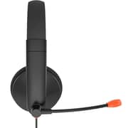 Meetion Telephone Wired Over Ear Headset Black - HP003