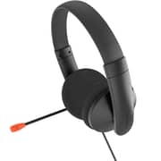 Meetion Telephone Wired Over Ear Headset Black - HP003