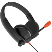 Meetion Telephone Wired Over Ear Headset Black - HP003
