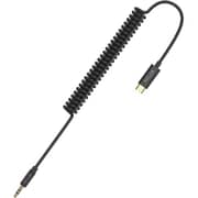 Totulife Spring AUX Cable 1.5m Black - T-CBLAUXCBK