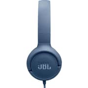 JBL Tune 520C Wired USB-C Hi Res On-Ear Headphones - Blue