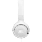 JBL Tune 520C Wired USB-C Hi Res On-Ear Headphones - White