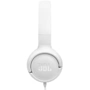 JBL Tune 520C Wired USB-C Hi Res On-Ear Headphones - White