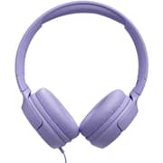 JBL Tune 520C Wired USB-C Hi Res On-Ear Headphones - Purple