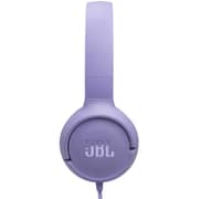 JBL Tune 520C Wired USB-C Hi Res On-Ear Headphones - Purple
