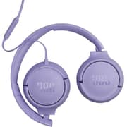 JBL Tune 520C Wired USB-C Hi Res On-Ear Headphones - Purple