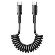 Joyroom Coiled Type-C to Type-C Fast Charging Cable 1.5M - Black - SA38-CC3