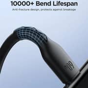 Joyroom Coiled Type-C to Type-C Fast Charging Cable 1.5M - Black - SA38-CC3