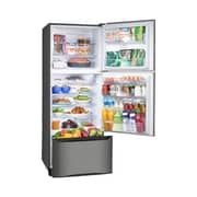 Tornado 351 Liter No Frost Refrigerator Inverter - Stainless - RF-45FTV-DST