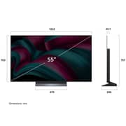 LG 55inch OLED evo AI C5 4K Smart Televison (2025 Model) - OLED55C56LA.AMEQLJD