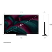 LG 77inch OLED evo AI C5 4K Smart Televison (2025 Model) - OLED77C56LA.AMEQLJD