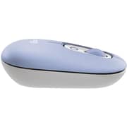 Logitech Pop Icon Keyboard & Mouse Lilac/Off White - 920-013043