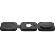 Belkin BoostCharge Pro 3-in-1 Magnetic Travel Pad Charger Black - WIZ024HQBK