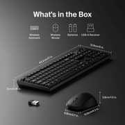 Belkin Wireless Keyboard and Mouse Combo Black - BBZ010AR