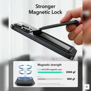 ESR HaloLock Grip Wallet Stand Tan Suede - 2K616