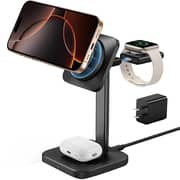 ESR HaloLock 3-in-1 Wireless Charging Stand Black - 2C56