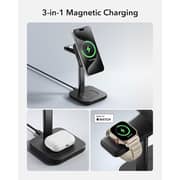ESR HaloLock 3-in-1 Wireless Charging Stand Black - 2C56