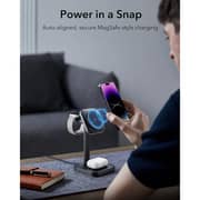 ESR HaloLock 3-in-1 Wireless Charging Stand Black - 2C56