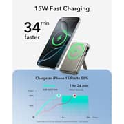 ESR Qi2 MagSlim Power Bank 10000mAh Titanium - 2G524