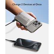 ESR Qi2 MagSlim Power Bank 10000mAh Titanium - 2G524