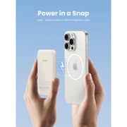 Ugreen 5000C Mini Magnetic Wireless Power Bank 5000mAh White - PB560