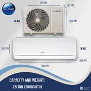 Lloyd Tropical Split Air Conditioner 2.5 Ton - GOS30B62TQCL