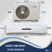 Lloyd Tropical Split Air Conditioner 3 Ton - GOS36B62TQCL