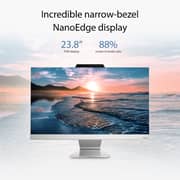 Asus All-in-One (2025) Desktop - 13th Gen / Intel Core i7-1355U / 23.8inch FHD / 1TB SSD / 16GB RAM / Shared Intel Graphics / Windows 11 Home / English & Arabic Keyboard / White / Middle East Version - [A3402WVAK-I7161TBW2W]