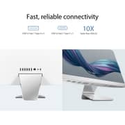 Asus All-in-One (2025) Desktop - 13th Gen / Intel Core i7-1355U / 23.8inch FHD / 1TB SSD / 16GB RAM / Shared Intel Graphics / Windows 11 Home / English & Arabic Keyboard / White / Middle East Version - [A3402WVAK-I7161TBW2W]