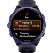 Garmin Forerunner 570 Smartwatch Indigo Aluminium with Translucent Imperial Purple/Indigo Band