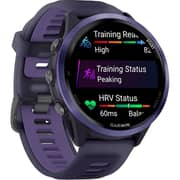 Garmin Forerunner 570 Smartwatch Indigo Aluminium with Translucent Imperial Purple/Indigo Band