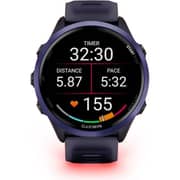 Garmin Forerunner 570 Smartwatch Indigo Aluminium with Translucent Imperial Purple/Indigo Band
