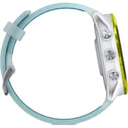 Garmin Forerunner 570 Smartwatch Amp Yellow Aluminium with Translucent Whitestone/Turquoise Band