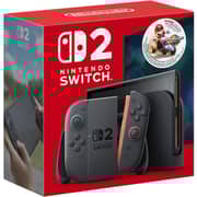 Nintendo Switch 2 Gaming Console 256GB Black + Mario Kart World - International Version - BEE-S-KB6LA(U6G)
