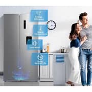 Midea Side By Side Refrigerator 513L Stainless Steel - MDRS704FIE02AE