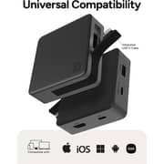 Zagg 4 Port Hub Grey/Black - 109913194